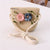 Girl's Straw Flower Strawberry Bow Knot Cute Bucket Zipper Crossbody Bag