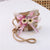 Girl's Straw Flower Strawberry Bow Knot Cute Bucket Zipper Crossbody Bag