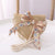 Girl's Sweet Bow Knot Jacquard Straw Hat