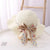 Girl's Sweet Bow Knot Jacquard Straw Hat