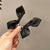 Girls' Bow Hairpin Hairpin Black Cute Broken Hairpin Children's Clip Simple Hair Accessories Hair Accessories