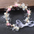 Girls' Wreath Headdress Children's Forest Princess Pearl Hairband Fairy Beauty Princess Dress Catwalk Dress Flower Girl Hair Accessories