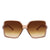 Glam Hip-hop Retro Women's Sunglasses