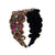 Glam Luxurious Geometric Cloth Inlay Rhinestones Hair Band