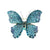 Glam Pin Butterfly Alloy Inlay Rhinestones Unisex Brooches