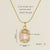 Glam Shiny Sun Water Droplets Heart Shape Stainless Steel Plating Inlay Zircon 18k Gold Plated Pendant Necklace