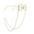 Gold And Silver Beaded Chain Sunglasses Chain Nhbc151490