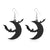 Gothic Cat Spider Alloy Women's Drop Earrings 1 Pair