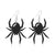 Gothic Cat Spider Alloy Women's Drop Earrings 1 Pair