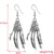 Gothic Cat Spider Alloy Women's Drop Earrings 1 Pair