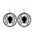 Gothic Cat Spider Alloy Women's Drop Earrings 1 Pair