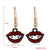 Gothic Cat Spider Alloy Women's Drop Earrings 1 Pair