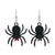 Gothic Cat Spider Alloy Women's Drop Earrings 1 Pair