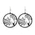 Gothic Cat Spider Alloy Women's Drop Earrings 1 Pair