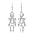 Gothic Cat Spider Alloy Women's Drop Earrings 1 Pair