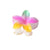 Guanyang  New Arrival Pearlescent Gradient Large Size Plumeria Rubra Grip Barrettes Updo Shark Clip Hot Sale In Europe And America Accessories