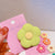 HD5268A015 Sweet To Heart ~ Hyun A Flower Hairpin Cute Girl Style Bangs Hare Clip Duckbill Clip Hair Accessories