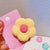 HD5268A015 Sweet To Heart ~ Hyun A Flower Hairpin Cute Girl Style Bangs Hare Clip Duckbill Clip Hair Accessories