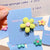 HD5268A015 Sweet To Heart ~ Hyun A Flower Hairpin Cute Girl Style Bangs Hare Clip Duckbill Clip Hair Accessories