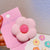 HD5268A015 Sweet To Heart ~ Hyun A Flower Hairpin Cute Girl Style Bangs Hare Clip Duckbill Clip Hair Accessories