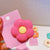 HD5268A015 Sweet To Heart ~ Hyun A Flower Hairpin Cute Girl Style Bangs Hare Clip Duckbill Clip Hair Accessories