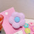 HD5268A015 Sweet To Heart ~ Hyun A Flower Hairpin Cute Girl Style Bangs Hare Clip Duckbill Clip Hair Accessories