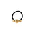 Hair Accessories U-Shaped Large Alloy Head Rope Headdress Cold Wind Ponytail Hair Ring High-Grade Seamless Glossy Hair Rope