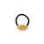 Hair Accessories U-Shaped Large Alloy Head Rope Headdress Cold Wind Ponytail Hair Ring High-Grade Seamless Glossy Hair Rope