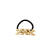 Hair Accessories U-Shaped Large Alloy Head Rope Headdress Cold Wind Ponytail Hair Ring High-Grade Seamless Glossy Hair Rope