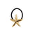 Hair Accessories U-Shaped Large Alloy Head Rope Headdress Cold Wind Ponytail Hair Ring High-Grade Seamless Glossy Hair Rope