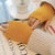 Half Finger Wool Gloves Women's Autumn And Winter Thickened Warm Open Finger Touch Screen Knitted Gloves Student Writing Oversleeve Wristband