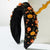 Halloween Casual Classic Style Women's Pumpkin Alloy Inlay Resin Rhinestones Hair Band