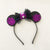 Halloween Casual Funny Girl'S Solid Color Spider Bow Knot Hollow Out Hair Clip Hair Band