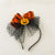 Halloween Casual Funny Girl'S Solid Color Spider Bow Knot Hollow Out Hair Clip Hair Band