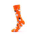 Halloween Casual Men'S Spider Web Skull Cotton Crew Socks A Pair