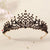 Halloween Cool Style Women's Crown Alloy Inlay Rhinestones Pearl Crown