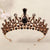 Halloween Cool Style Women's Crown Alloy Inlay Rhinestones Pearl Crown