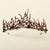 Halloween Cool Style Women's Crown Alloy Inlay Rhinestones Pearl Crown