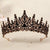 Halloween Cool Style Women's Crown Alloy Inlay Rhinestones Pearl Crown