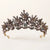 Halloween Cool Style Women's Crown Alloy Inlay Rhinestones Pearl Crown