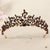 Halloween Cool Style Women's Crown Alloy Inlay Rhinestones Pearl Crown