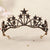 Halloween Cool Style Women's Crown Alloy Inlay Rhinestones Pearl Crown