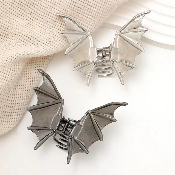 Halloween Cute Funny Women's Bat Metal Hair Claws