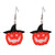 Halloween Funny Pumpkin Acrylic Earrings Little Witch Resin Earrings