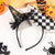 Halloween Gothic Hip-Hop Women's Color Block Hair Clip Hair Band