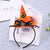 Halloween Headband Pumpkin Party Witch Hat Decorative Supplies Classic Spider Web Witch Hat Headband Hair Accessories