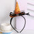 Halloween Headband Pumpkin Party Witch Hat Decorative Supplies Classic Spider Web Witch Hat Headband Hair Accessories