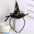 Halloween Headband Pumpkin Party Witch Hat Decorative Supplies Classic Spider Web Witch Hat Headband Hair Accessories