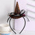 Halloween Headband Pumpkin Party Witch Hat Decorative Supplies Classic Spider Web Witch Hat Headband Hair Accessories