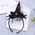 Halloween Headband Pumpkin Party Witch Hat Decorative Supplies Classic Spider Web Witch Hat Headband Hair Accessories